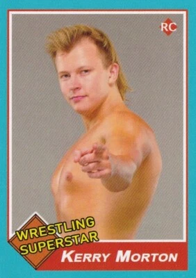 Tarjeta coleccionable Kerry Morton Pro Wrestling botín exclusivo tarjeta de novato NWA RC Foto 1 de 4