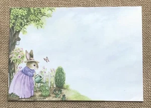 Sobre de jardinería Susan Wheeler Mrs Bunny Rabbit Pascua primavera casa núcleo - Imagen 1 de 4