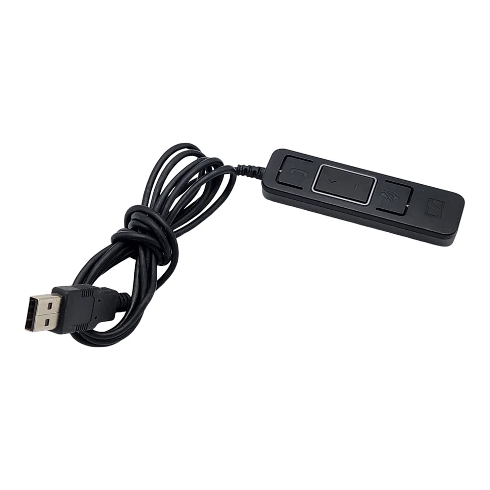 Genuine Sennheiser USB-CC X5MS USB Volume Answer Mute Controller Cable Wire OEM - Image 1 of 4