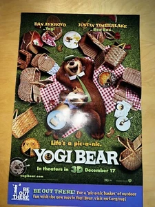 YOGI BEAR LIFE'S A PIC-A-NIC FILMPOSTER DAN AYKROYD - Bild 1 von 3