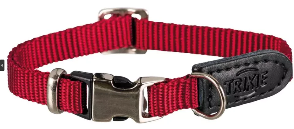 Collar Perro Premium Burdeos Rojo Mediano-Grande 34-52cm Oferta Foto 1 de 1