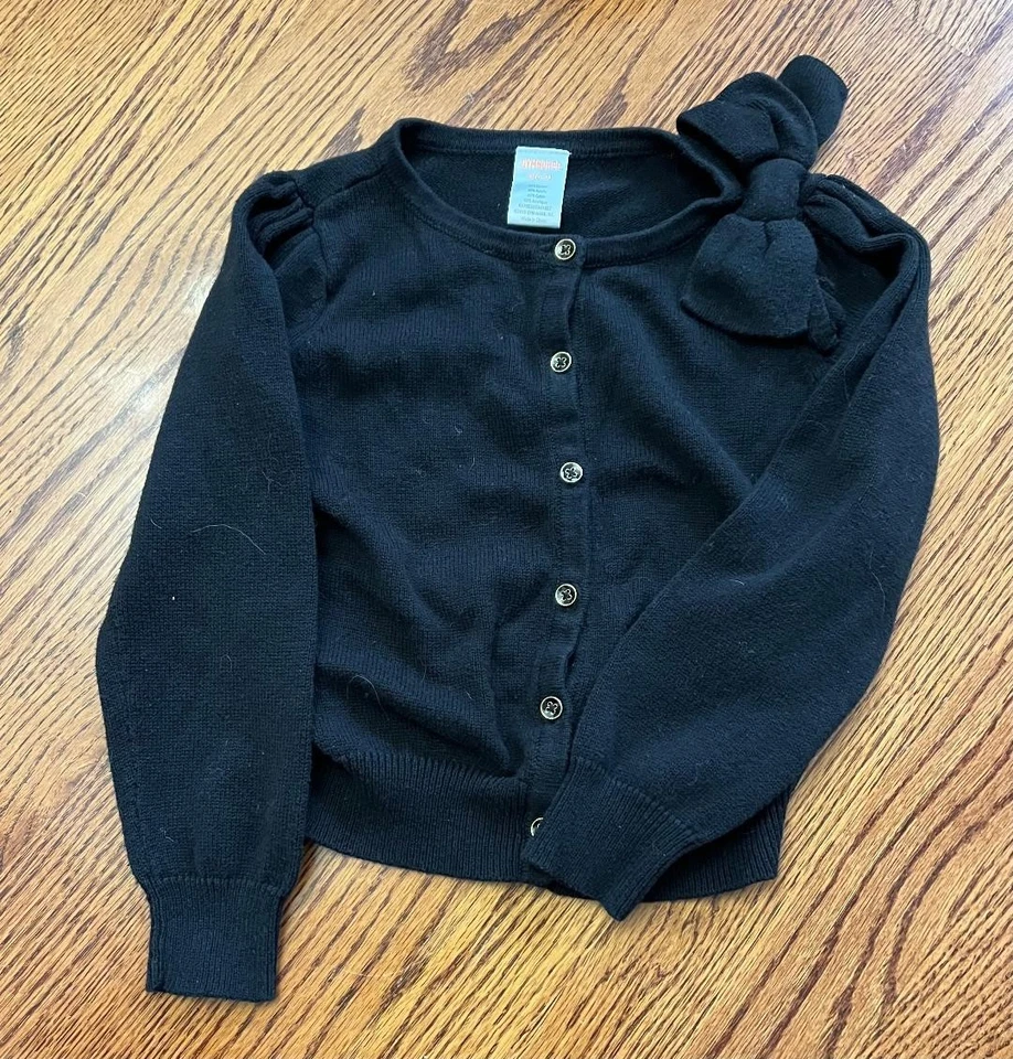 Vintage Gymboree Black Sweater Fall 2015 Size 5-6 5 6 15 GY SEP FAL 3 Collection - Image 1 of 3