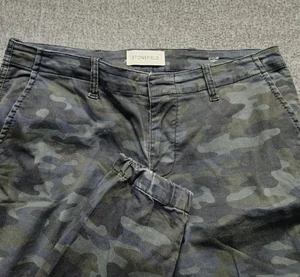 Stonefield Sinclair Field Joggers Women’s Size 30 X 27 Green Camo Pants - Picture 1 of 12