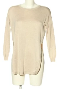 MANGO BASICS Jersey de cuello redondo Mujeres Jersey Talla EU 38 crema - Imagen 1 de 5