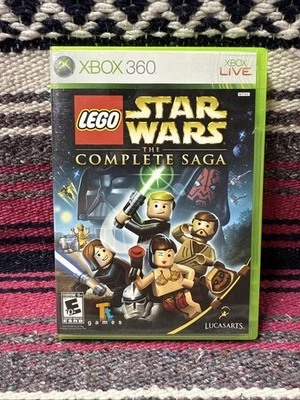 LEGO Star Wars la Saga Completa Xbox 360 arte de portada y caja solamente Foto 1 de 4