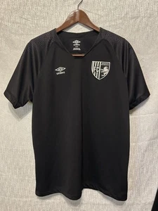 Umbro Manchester FC MCMXXIV Soccer Futbol Black Embroidered Jersey Size Large - Picture 1 of 16