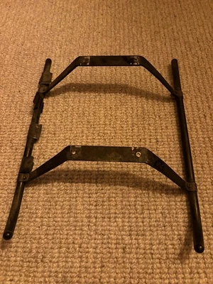 Large radio controlled hirobo shuttle helicopter Rc landing Vintage skid skids - Image 1 of 4