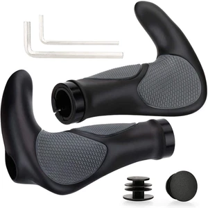ELOSIS Bicycle Grips,Rubber Ergonomic Bicycle Handlebar Grips,Non-Slip Handlebar - Bild 1 von 12