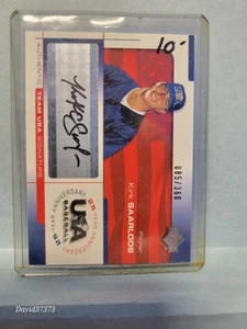 2004 UD EE. UU. Béisbol 25 años firmas Kirk Saarloos #SAAR tinta negra/360 (AU) - Imagen 1 de 2