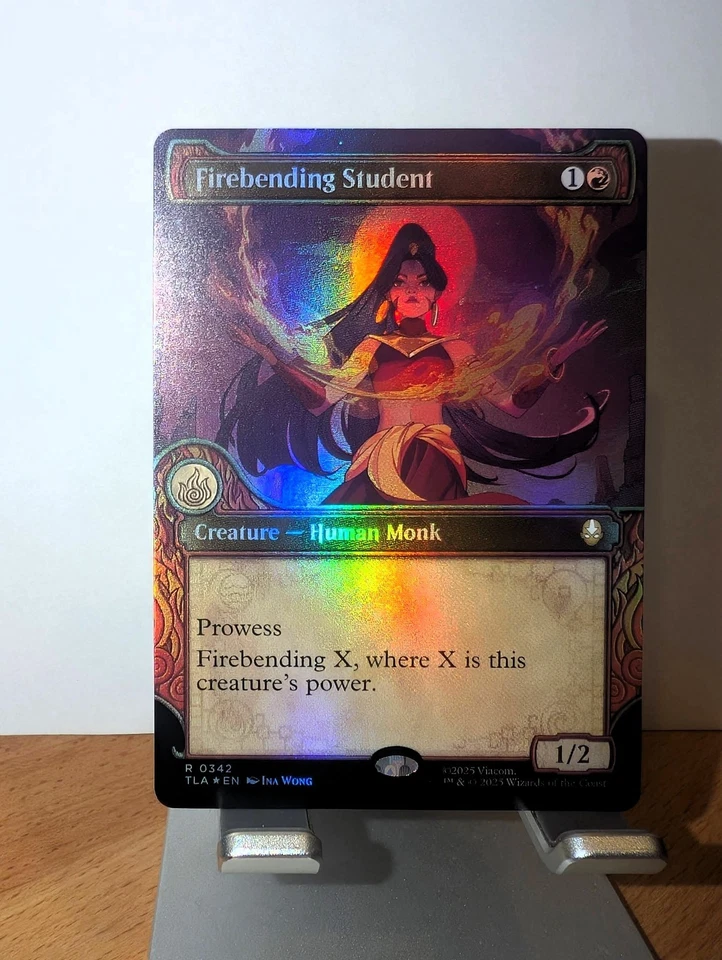 Firebending Student (Showcase) Avatar: The Last Airbender Foil MTG NM - Image 1 of 1