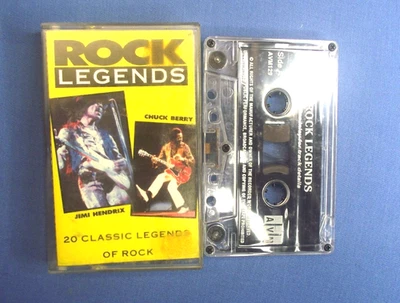 Rock Legends 20 Classic Legends Of Rock Various Artists - Cassette Tape - Image 1 of 2
