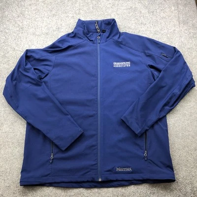 Marmot Jacket Mens 2XL Softshell Full Zip Greenspring Associates Outdoor Hiking - Image 1 of 4