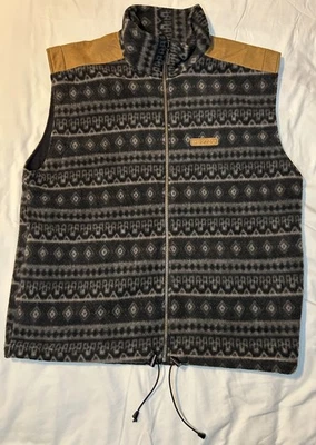 Chaleco polar Louis Garneau XL vintage cremallera completa hecho en Canadá raro Foto 1 de 4
