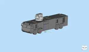 3D printing 1/72/144 China's LY1 laser weapon launch vehicle Unpainted - Picture 1 of 3