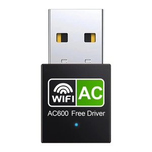 Adattatore USB WiFi per PC Desktop 600Mbps Dual Band 2.4G 5.8G Wireless WiFi Ada... - Foto 1 di 7
