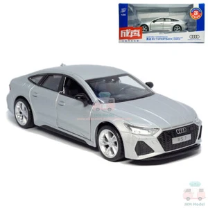 1/35 Audi RS7 Sportback Modelo Coche Diecast Juguete Vehículo Colección Regalo Plateado - Imagen 1 de 12