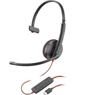 Plantronics PL-8X214A6 BLACKWIRE 3210 MONO USB-C/A - Image 1 of 2