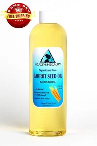 CARROT SEED OIL ORGANIC CARRIER COLD PRESSED PREMIUM FRESH 100% PURE 36 OZ - Picture 1 of 12