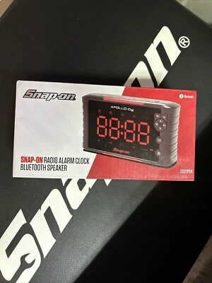 Snap On Tools Radio Alarm Clock Bluetooth Speaker Apollo D9 Diagnostic Rare New - Image 1 of 3