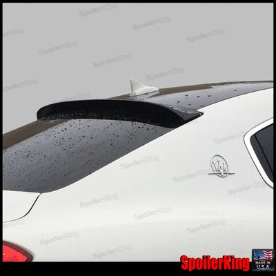 SpoilerKing #380R Rear Window Roof Spoiler (Fits: Maserati Ghibli 2014-2024) - Image 1 of 4