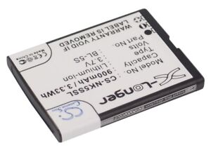 Battery for Nokia 2330 2330 Classic BL-5S 900mAh NEW