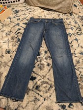 Ralph Lauren Jeans Mens 38 Classic 867 Straight Denim Pants Dark Wash