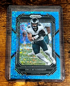 2022 Panini Prizm Blue Sparkle Dallas Goedert /96 - Bild 1 von 2