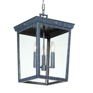 Crystorama Belmont 3 Light Pendant, Graphite - BEL-A8065-GE - Picture 1 of 1