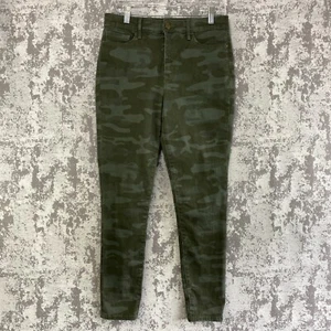Social Standard Sanctuary High Rise Skinny Womens Size 8/29 Green Camouflage - Picture 1 of 19