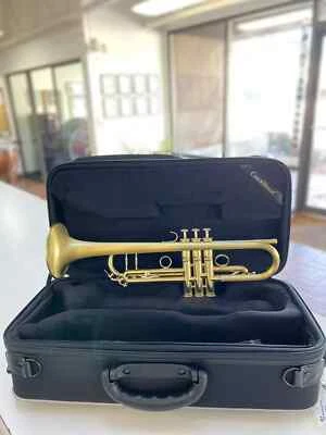 New Carol Brass 5060H-YSS-Bb-SLB Pro Bb Trumpet, Satin Lacquer Bell; with Case - Image 1 of 4