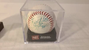 Rawlings offizielle signierte Baseball unbekannte Autogramme - Bild 1 von 4