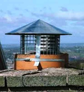 chimney cowls bird guard galvanized steel rain house flue roof bird guard - Picture 1 of 1
