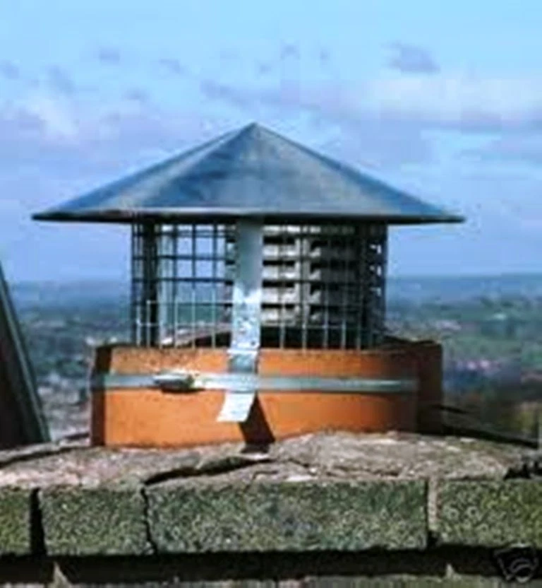 chimney cowls bird guard galvanized steel rain house flue roof bird guard - Image 1 of 1