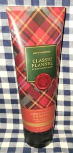 NEW Men's CLASSIC FLANNEL Ultimate Hydration Body Cream 8 oz Bath & Body Works - Picture 1 of 1
