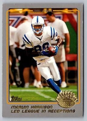 Marvin Harrison-2001 Topps Season Highlights #289 Colts-EX - Image 1 of 2