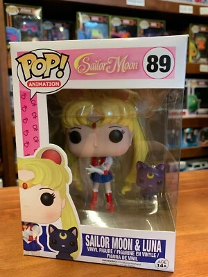 Pop Animation Sailor Moon and Luna Funko Pop Vinyl Figure EXPERT PACKAGING - Image 1 of 4