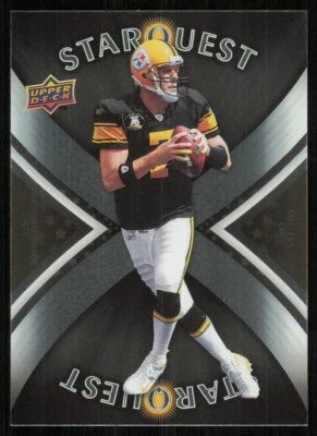 2008 Upper Deck First Edition StarQuest #SQ4 Ben Roethlisberger - Image 1 of 2