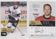2017-18 City-Press DEL Playercards Deutsche Eishockey Liga Christian Ehrhoff
