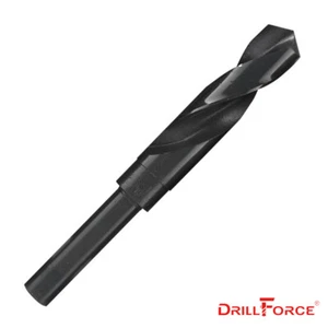 Drillforce 5/8 pollici S&D Silver Deming HSS M2 Punta per trapano a gambo 1/2" ossido nero - Foto 1 di 9
