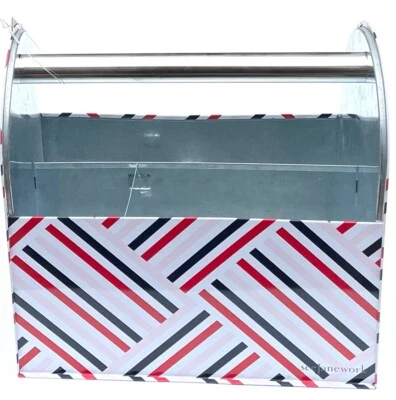 Soporte para lápiz de metal de hojalata carrito estacionario cepillo de pintura fiesta cubiertos Foto 1 de 4