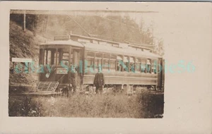 Spokane Washington WA - BOONE AVENUE TROLLEY TO NATATORIUM PARK - RPPC Postal - Imagen 1 de 2