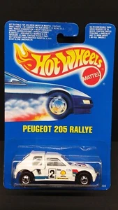 RARE HOT WHEELS INTERNATIONAL BLUE CARD Peugeot 205 Rallye [3 Available] - Picture 1 of 6
