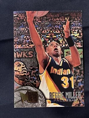 Baloncesto Fleer Metal 1995-96 Reggie Miller Pacers #45 Foto 1 de 2