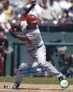 Autographed JOSE GUILLEN California Angels 8x10 photo - COA - Picture 1 of 1