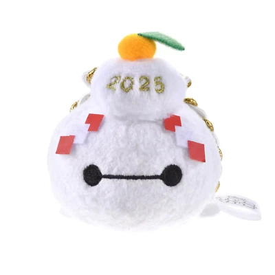 Japan Disney Store Tsum Tsum Plush Toy Baymax Mini (S) TSUM TSUM NEW YEAR 2025 - Image 1 of 4