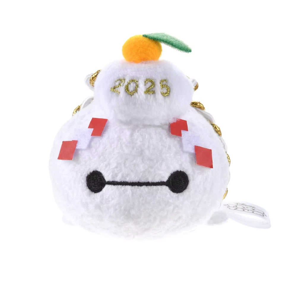 Japan Disney Store Tsum Tsum Plush Toy Baymax Mini (S) TSUM TSUM NEW YEAR 2025 - Image 1 of 4