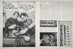 1971 Report More Go for the 1600 ccm L-16 Datsun Motor 3 Seiten - Bild 1 von 2