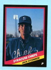 1988 CMC - Chiefs Inter. League -  Syracuse Chiefs -Jack O'Connor- Box 198