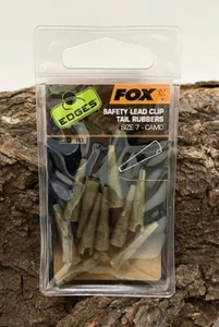Fox Edges Camo Safety Lead Clip Tail Rubbers Size Größe 7 - Bild 1 von 2