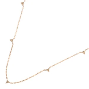Double-faced Reversible Blue Diamond and Colorless Diamond Necklace Pendant ... - Picture 1 of 10